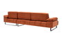 Atelier Del Sofa Mustang Small Right - Naranja